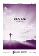 Just As I Am SATB choral sheet music cover